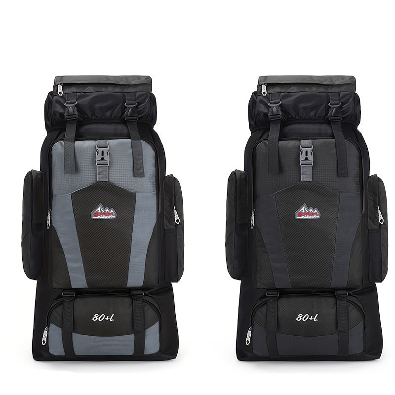 Travel Backpack, Lightweight Outdoor Hiking And Camping Backpack, Multi-Functional Large-Capacity Mountaineering Backpack