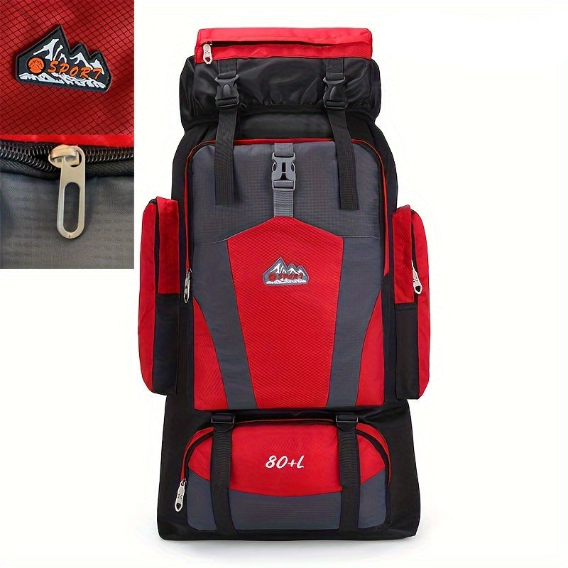 Travel Backpack, Lightweight Outdoor Hiking And Camping Backpack, Multi-Functional Large-Capacity Mountaineering Backpack