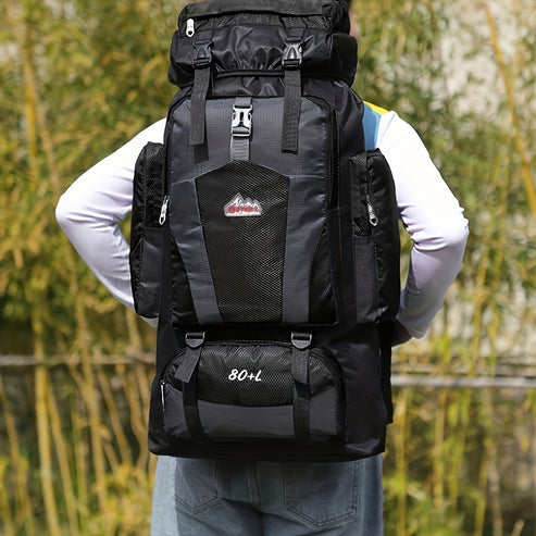 Travel Backpack, Lightweight Outdoor Hiking And Camping Backpack, Multi-Functional Large-Capacity Mountaineering Backpack