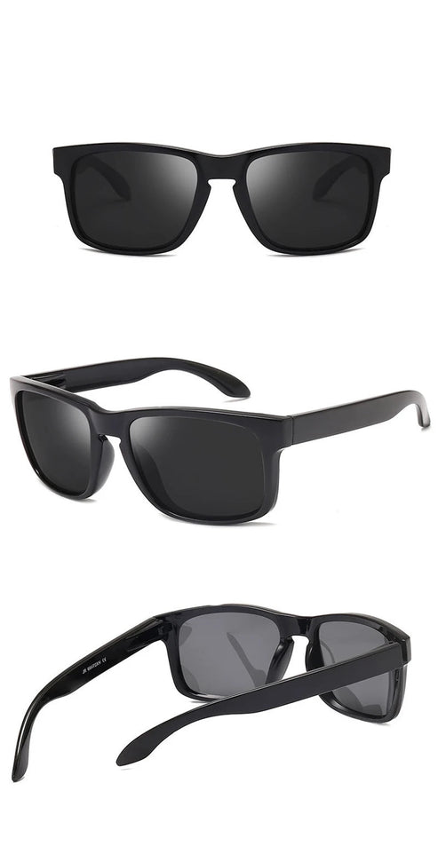 Classic Square Polarised Sunglasses – Vintage Shades