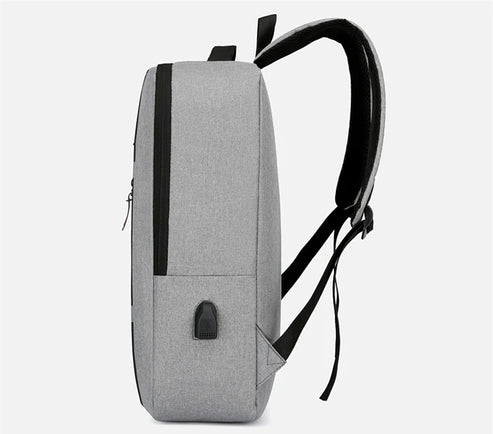 Men’s Waterproof Business Backpack – 15.6-Inch Laptop Bag with USB Port & Large Capacity for Work & School