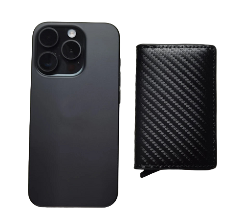 Anti-Theft RFID Minimalist Wallet – Slim Credit Card & Cash Holder for Men & Women