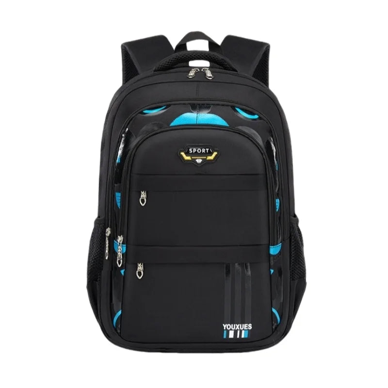 Kids’ Waterproof School Backpack with Large Capacity & Breathable Design