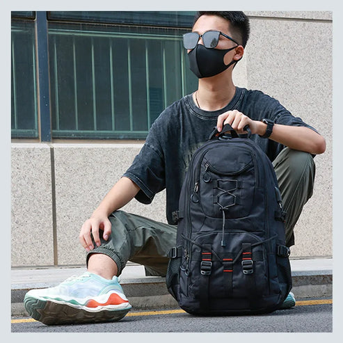 Large-Capacity Waterproof Travel & Hiking Backpack