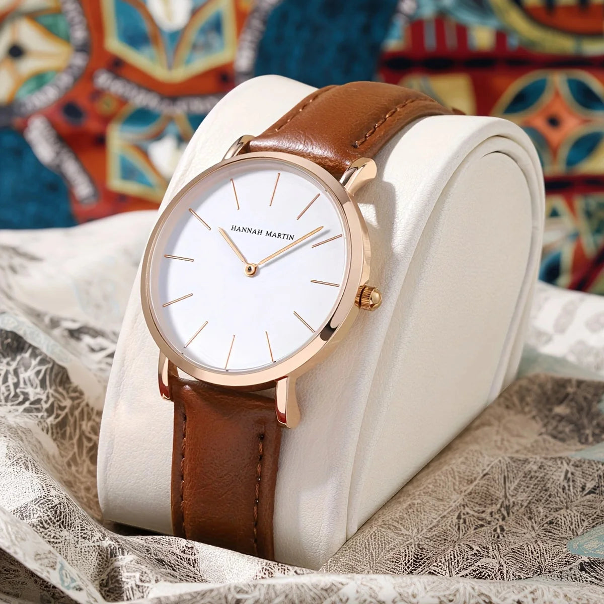 HANNAH MARTIN Men’s Luxury Watch – Ultra-Thin, Waterproof and Stylish