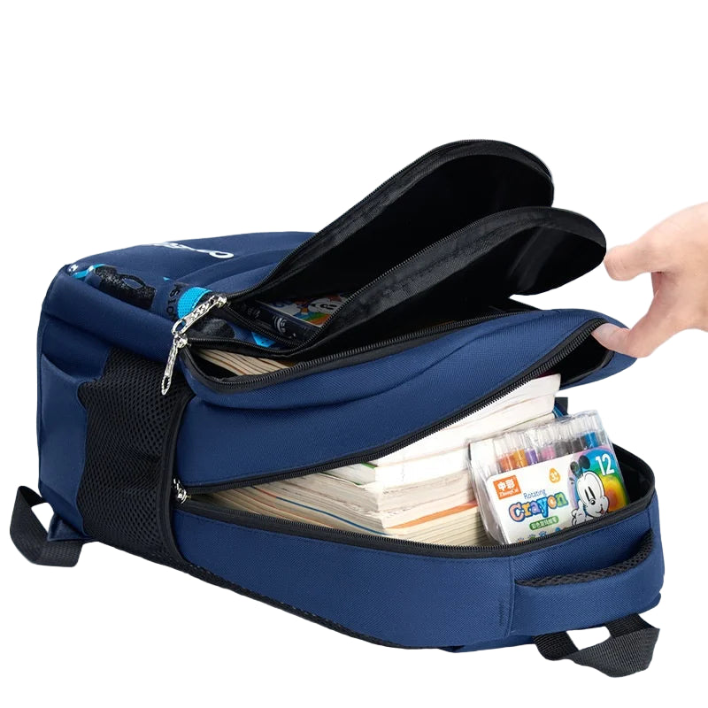 Kids’ Waterproof School Backpack with Large Capacity & Breathable Design