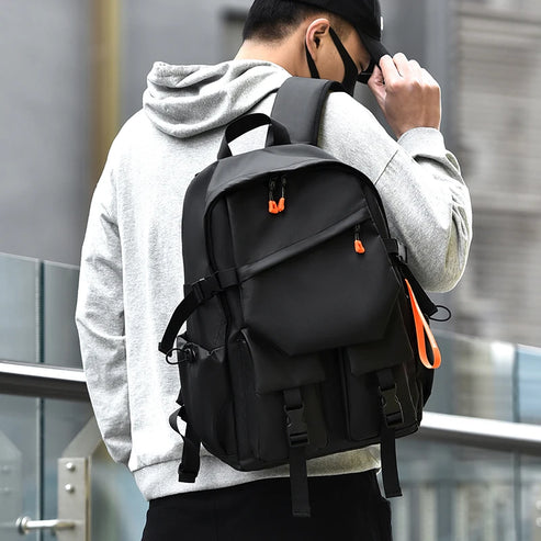 Luxury Men’s Backpack – High-Quality Waterproof 15.6” Laptop Backpack for Travel & School