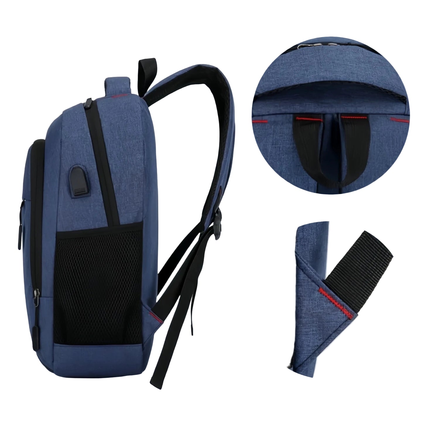 Premium Business Backpack – Spacious Laptop Bag with Reflective Security Strip