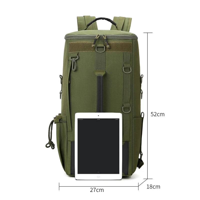 Tactical Fishing & Camping Waterproof Backpack