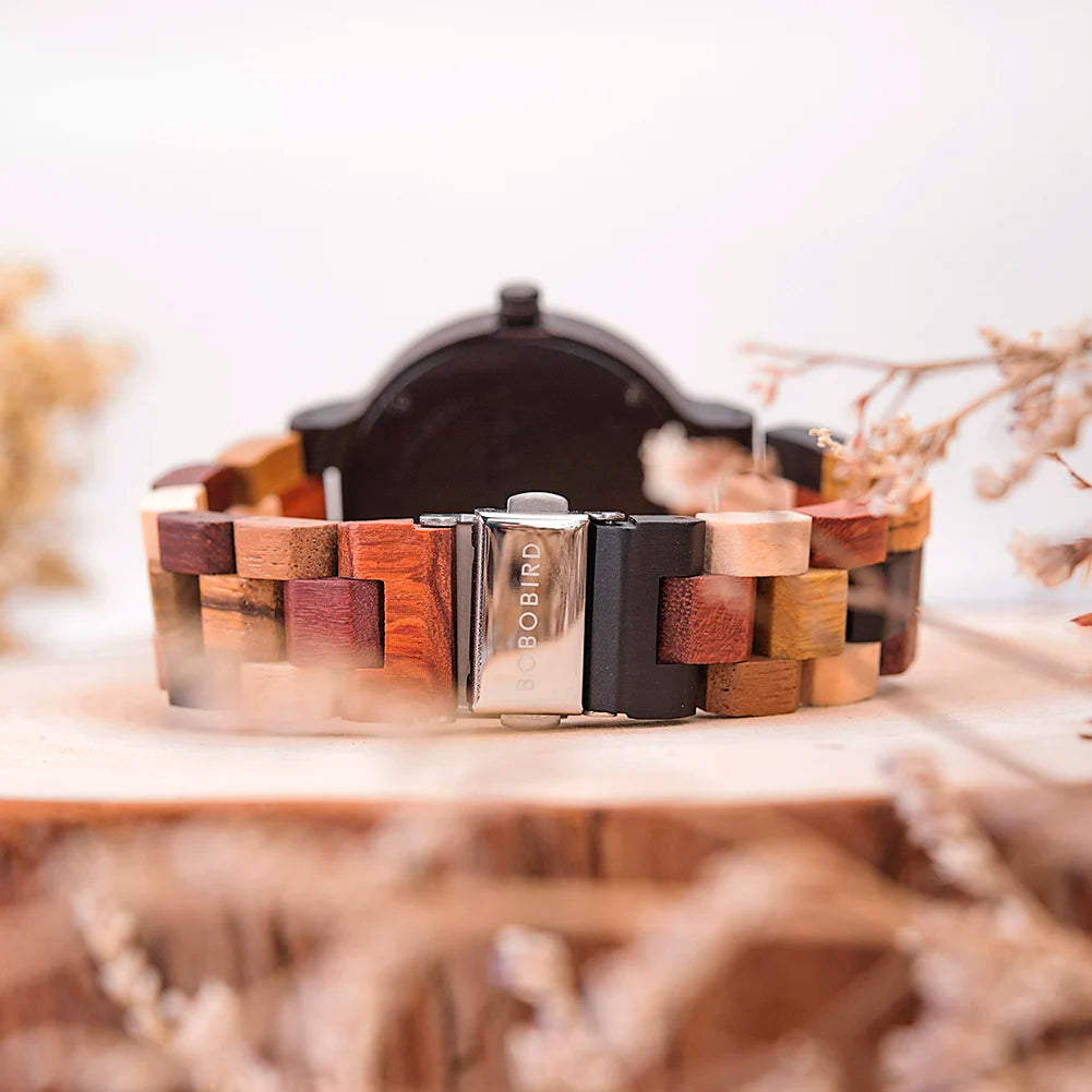 BOBO BIRD Wooden Watch – Natural Elegance for Men