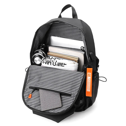 Luxury Men’s Backpack – High-Quality Waterproof 15.6” Laptop Backpack for Travel & School
