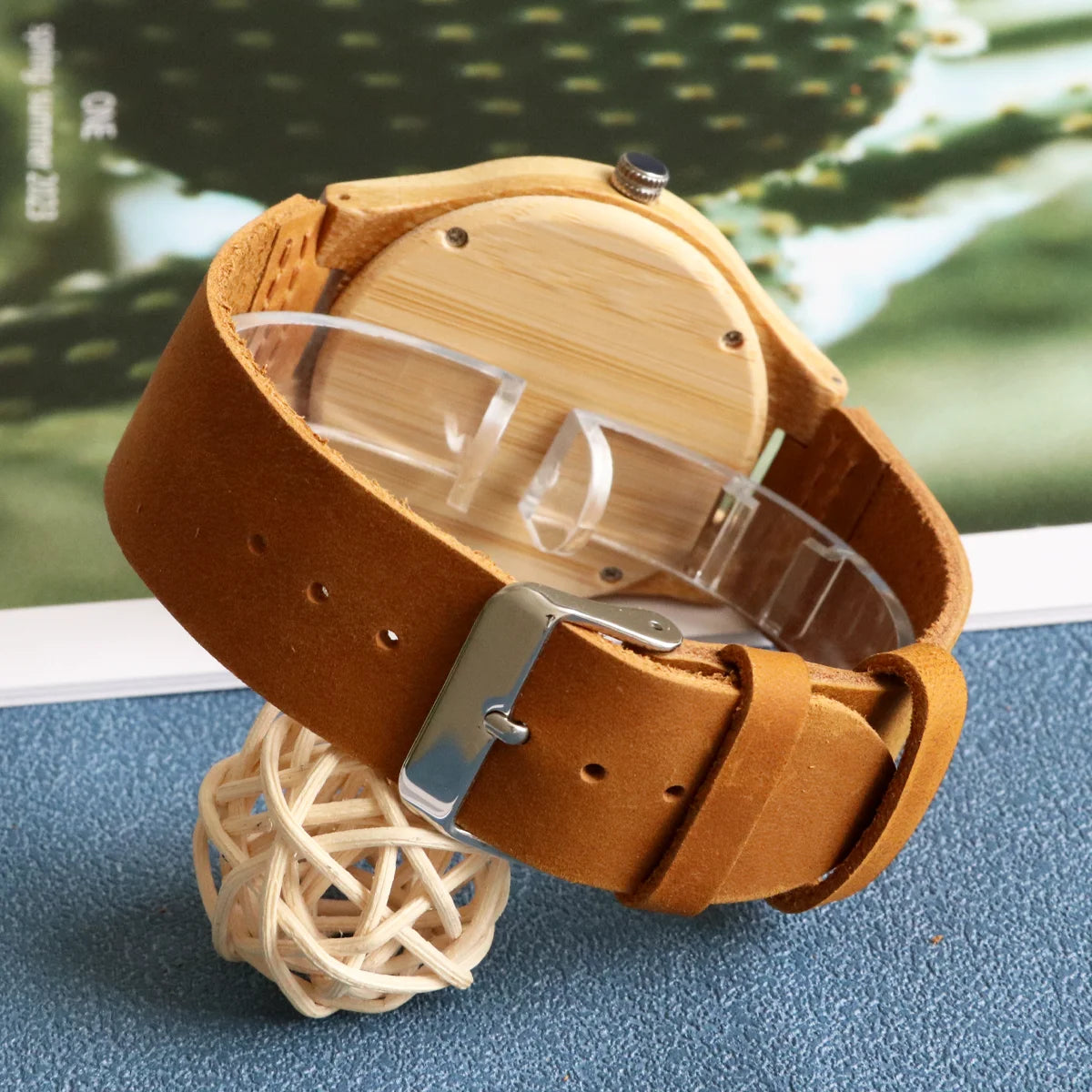 Classic Wooden Wristwatch – Timeless Elegance for the Modern Gentleman
