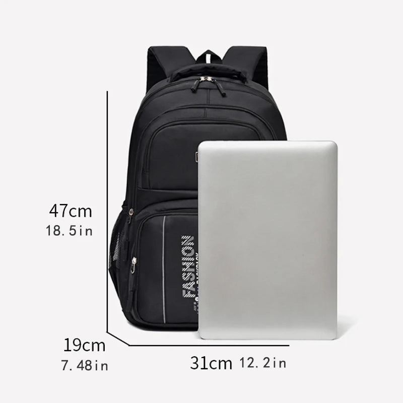 Large-Capacity Backpack – Travel Day Bag, Back to School & Business Weekend Bag with Adjustable Straps