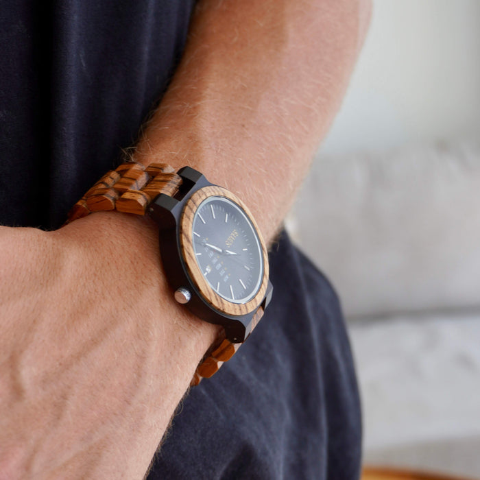 BOBO BIRD Wooden Watch – Natural Elegance for Men