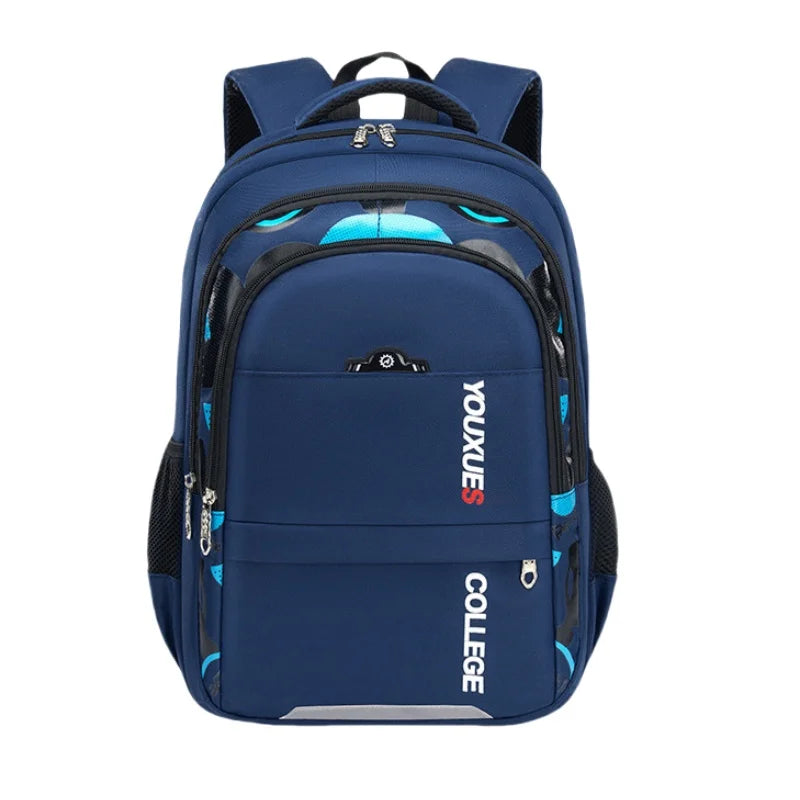 Kids’ Waterproof School Backpack with Large Capacity & Breathable Design