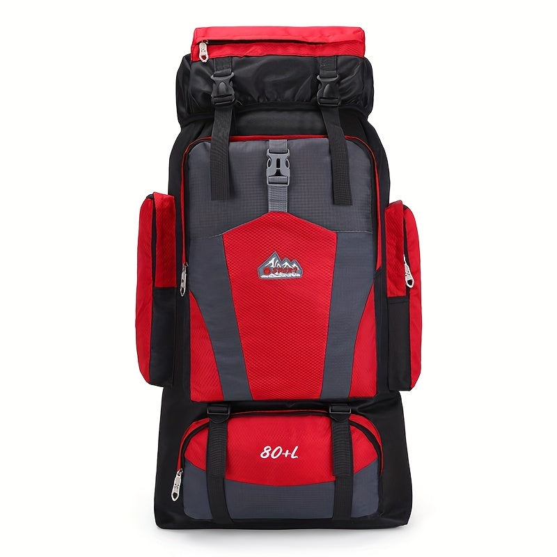 Travel Backpack, Lightweight Outdoor Hiking And Camping Backpack, Multi-Functional Large-Capacity Mountaineering Backpack