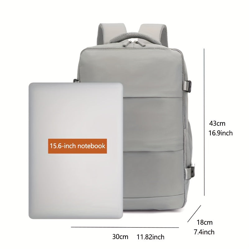 Lightweight 40L Airline Approved Travel Backpack – 17-inch Laptop Compartment, Shoe Storage & Sleek Business Design