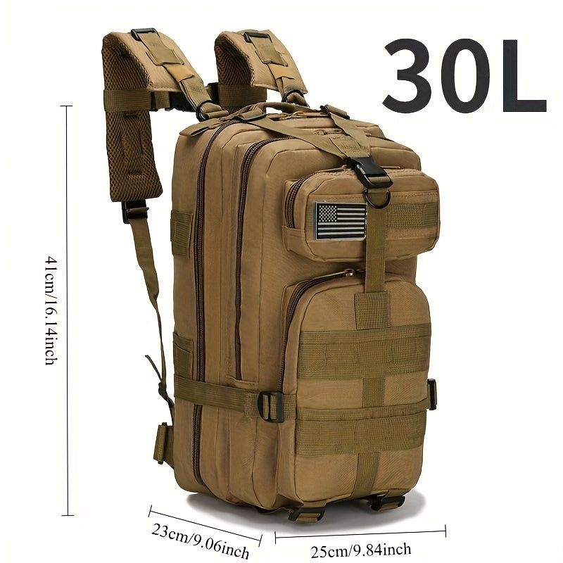 Large-Capacity Heavy-Duty Outdoor Backpack – MOLLE System, Multi-Compartments & Durable Design for Camping & Mountaineering