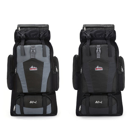 Travel Backpack, Lightweight Outdoor Hiking And Camping Backpack, Multi-Functional Large-Capacity Mountaineering Backpack