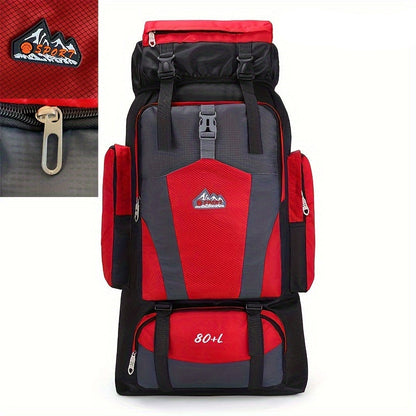 Travel Backpack, Lightweight Outdoor Hiking And Camping Backpack, Multi-Functional Large-Capacity Mountaineering Backpack