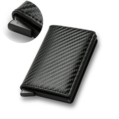 Anti-Theft RFID Minimalist Wallet – Slim Credit Card & Cash Holder for Men & Women