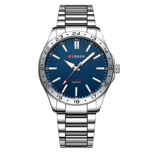 CURREN Men’s Quartz Watch – Simple Fashion Leisure Business Wristwatch