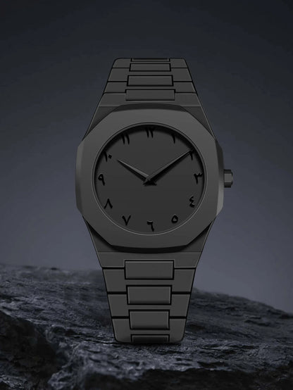 LUCKYFOX Men’s Watch – High-End Graffiti Art Trend Quartz Wristwatch