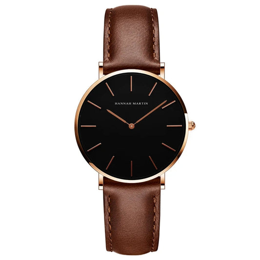 HANNAH MARTIN Men’s Luxury Watch – Ultra-Thin, Waterproof and Stylish