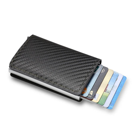 Anti-Theft RFID Minimalist Wallet – Slim Credit Card & Cash Holder for Men & Women