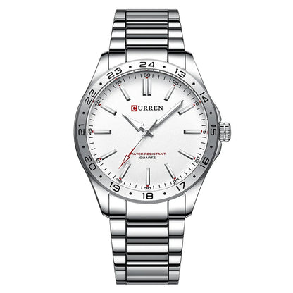 CURREN Men’s Quartz Watch – Simple Fashion Leisure Business Wristwatch