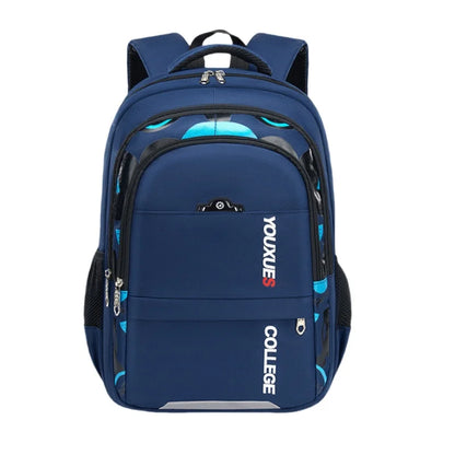 Kids’ Waterproof School Backpack with Large Capacity & Breathable Design