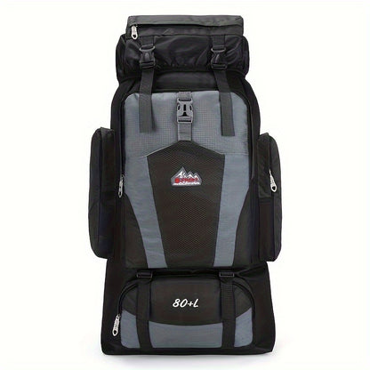 Travel Backpack, Lightweight Outdoor Hiking And Camping Backpack, Multi-Functional Large-Capacity Mountaineering Backpack